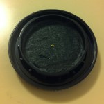 3. The Back of the Cap with Pinhole and black Tape
